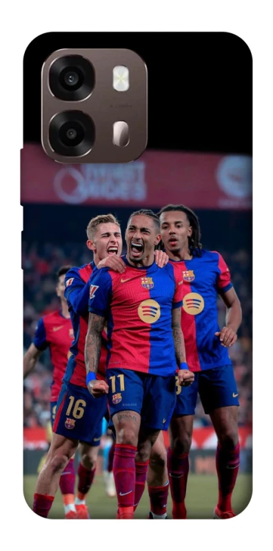 Чехол на Oppo A6 FC Barcelona team фото 2 из 2