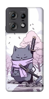 Чохол на Motorola Edge 50 Pro Samurai cat фото 1 Чохол на Motorola Edge 50 Pro Samurai cat фото 1 з 1
