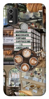 Чохол на Nokia C21 Plus Coffee collage ver.5 фото 1 з 1