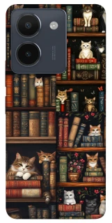 Чохол на Vivo Y36 Cats & Books фото 1 з 1