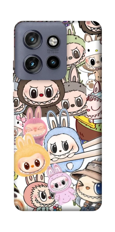 Чохол на Motorola Edge 50 Neo All Labubus фото 1 з 1