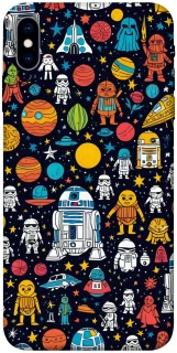 Чехол на Apple iPhone X (5.8") Star Wars background ver.2 фото 1 из 1