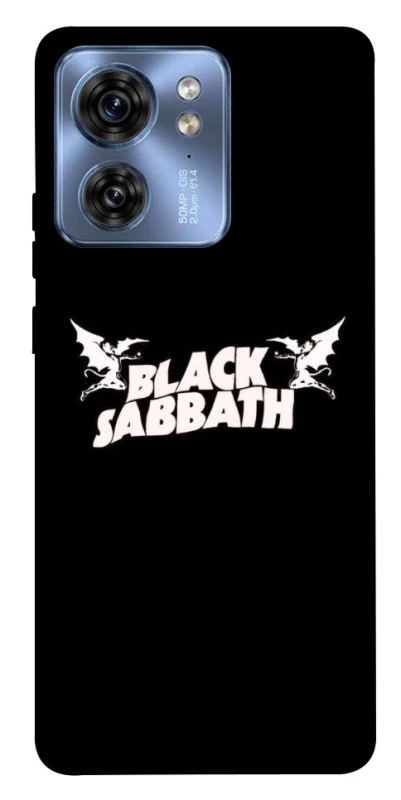 Чохол на Motorola Edge 40 Black Sabbath logo ver.2 фото 1 з 1