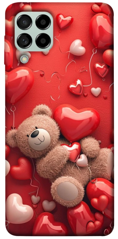 Чохол на Samsung Galaxy M53 5G bear in hearts фото 1 з 1