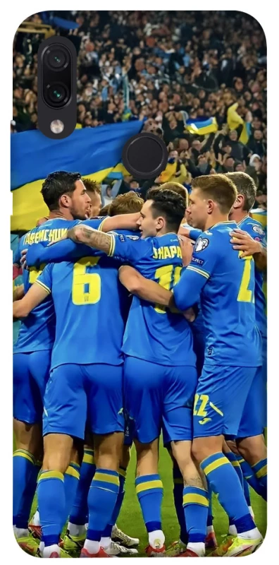 Чехол на Xiaomi Redmi Note 7 / Note 7 Pro / Note 7s Сборная Украины v3 фото 1 из 1