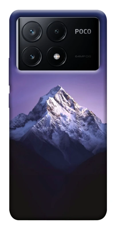 Чехол на Xiaomi Poco X6 Purple mountains фото 1 из 1