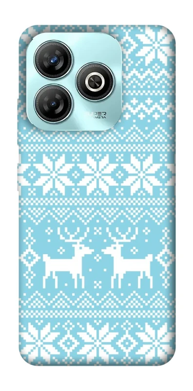 Чохол на ZTE Blade A75 4G Новорічний v10 фото 1 з 1