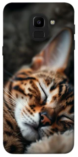 Чехол на Samsung J600F Galaxy J6 (2018) Cat paws фото 1 из 1