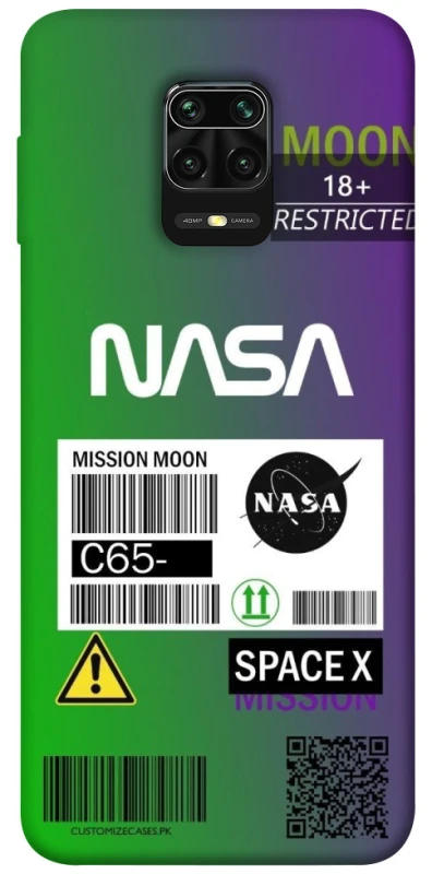 Чохол на Xiaomi Redmi Note 9s / Note 9 Pro / Note 9 Pro Max NASA ver.2 фото 1 з 1