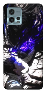Чехол на Motorola Moto G72 Black soul anime фото 1 Чехол на Motorola Moto G72 Black soul anime фото 1 из 1
