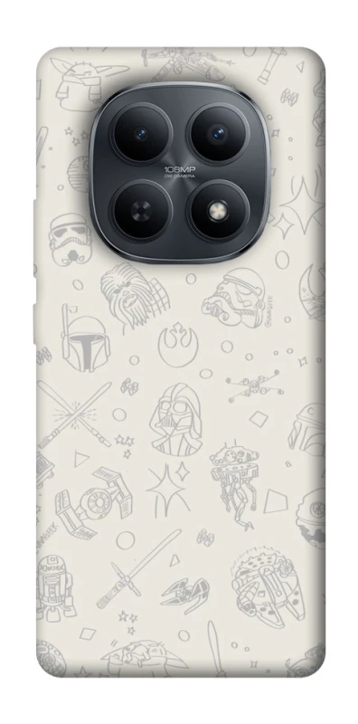 Чехол на Xiaomi Redmi Note 15 4G/5G (EU) Star Wars background ver.1 фото 1 из 1