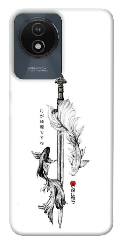 Чехол на Vivo Y02 Tattoo ver.6 фото 1 из 1