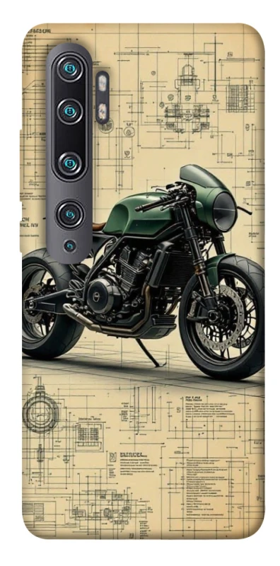 Чохол на Xiaomi Mi Note 10 / Note 10 Pro / Mi CC9 Pro Bike model фото 1 з 1