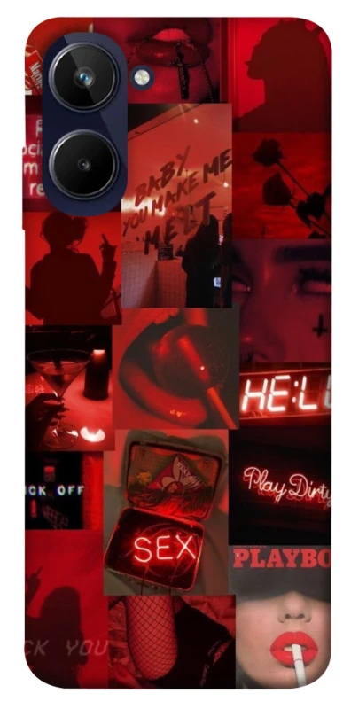 Чехол на Realme 10 4G Love collage ver.3 фото 1 из 1