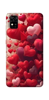 Чохол на ZTE Blade A31 Many hearts фото 1 з 1