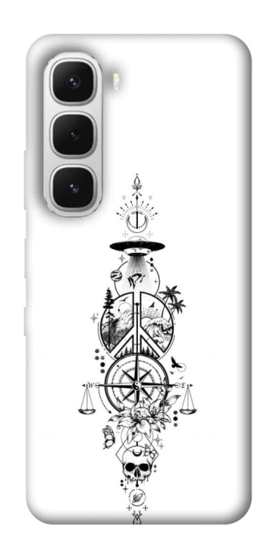 Чехол на Infinix Hot 60i Tattoo ver.7 фото 1 из 1