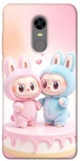 Чехол на Xiaomi Redmi 5 Plus / Redmi Note 5 (Single Camera) Labubu Twins фото 1 из 1