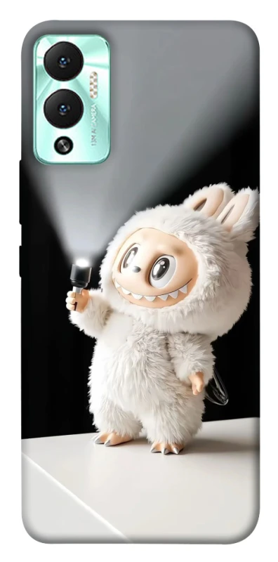 Чохол на Infinix Hot 12 Play Labubu with flashlight ver.2 фото 1 з 1