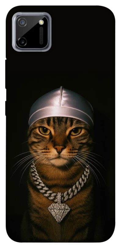 Чохол на Realme C11 Cat in Bling фото 1 з 1