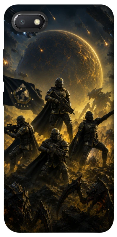 Чохол на Xiaomi Redmi 6A HELLDIVERS ver.2 фото 1 з 1