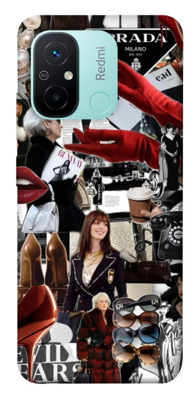 Чохол на Xiaomi Redmi 12C / Poco C55 Fashion collage ver.13 фото 1 з 1