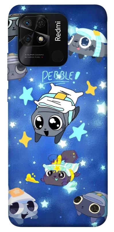 Чехол на Xiaomi Redmi 10C Pebble kitten stars фото 1 из 1