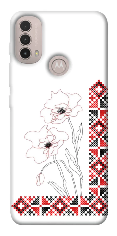 Чохол на Motorola Moto E40 Вишиванка на смартфон фото 1 з 1