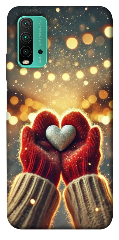 Чохол на Xiaomi Redmi Note 9 4G / Redmi 9 Power Heart in hand фото 1 з 1