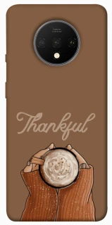 Чехол на OnePlus 7T Thankful coffee фото 1 из 1