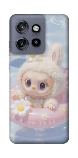 Чохол на Motorola Edge 50 Neo Labubu swimming фото 1 з 1