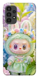 Чехол на Samsung Galaxy A13 4G Labubu & Flowers ver.2 фото 1 из 1