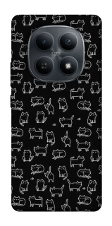 Чохол на Xiaomi Redmi Note 15 4G/5G (EU) Black Cats фото 1 з 1