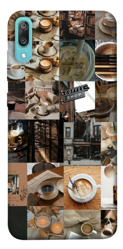 Чохол на Huawei Y6 Pro (2019) Coffee collage ver.3 фото 1 з 1