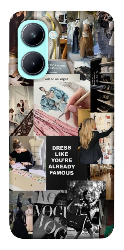 Чехол на Realme C33 Fashion collage ver.11 фото 1 из 1