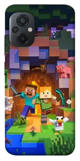 Чехол на Xiaomi Poco M5 Minecraft game фото 1 из 1