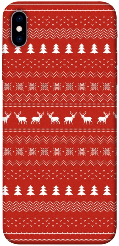 Чохол на Apple iPhone XS Max (6.5") Новорічний v12 фото 1 з 1