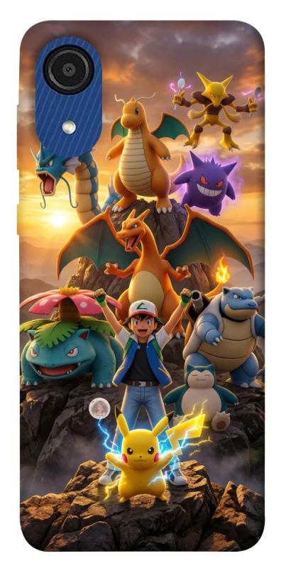 Чохол на Samsung Galaxy A03 Core Pokemon фото 1 з 1