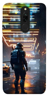 Чехол на Xiaomi Redmi 8 Cyber character фото 1 из 1