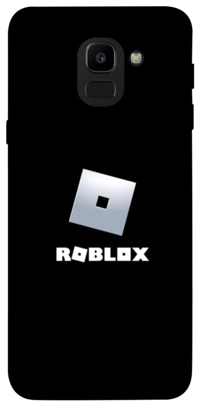 Чохол на Samsung J600F Galaxy J6 (2018) Roblox logo black фото 1 з 1