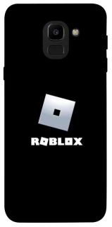 Чохол на Samsung J600F Galaxy J6 (2018) Roblox logo black фото 1 з 1