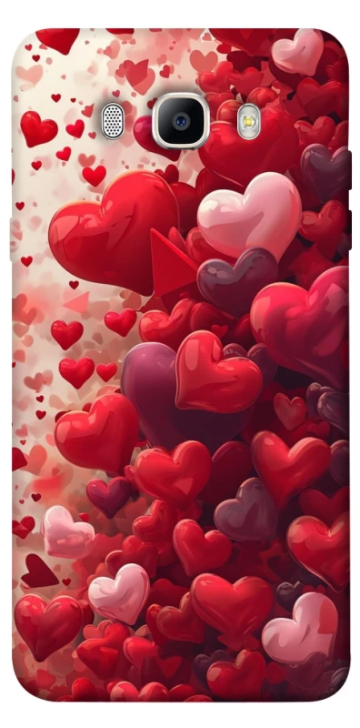 Чохол на Samsung J510F Galaxy J5 (2016) Many hearts фото 1 з 1