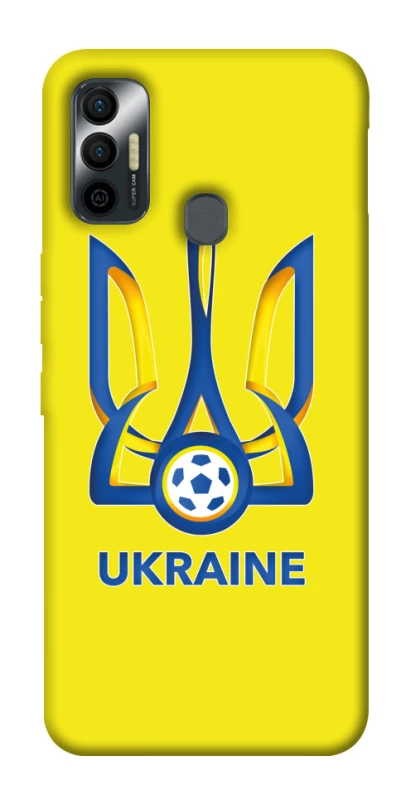 Чехол на TECNO Spark 7 Футбольный Герб фото 1 из 1