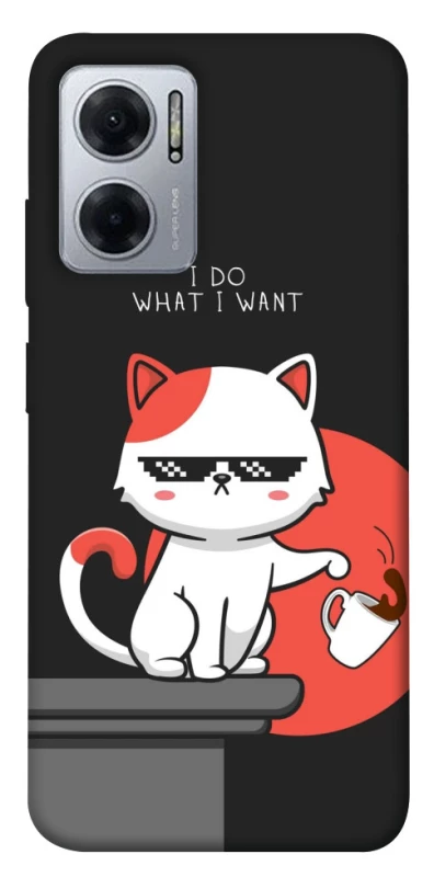 Чохол на Xiaomi Redmi Note 11E I do what i wont фото 1 з 1