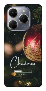 Чехол на TECNO Spark 20 Pro Christmas Loading ver.2 фото 1 из 1