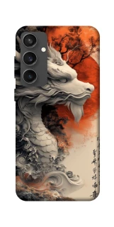 Чехол на Samsung Galaxy S24 FE white dragon фото 1 из 1