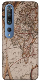 Чехол на Xiaomi Mi 10 / Mi 10 Pro Карта путешествий фото 1 из 1