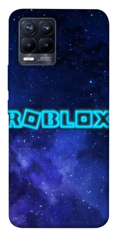 Чохол на Realme 8 Roblox Space Logo Blue фото 1 з 1