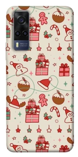 Чохол на Vivo Y53s Новорічний v14 фото 1 з 1