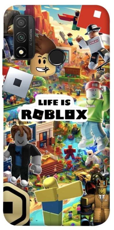 Чохол на Huawei P Smart (2020) Life is Roblox фото 1 з 1