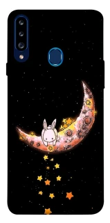 Чохол на Samsung Galaxy A20s Moon rabbit фото 1 з 1